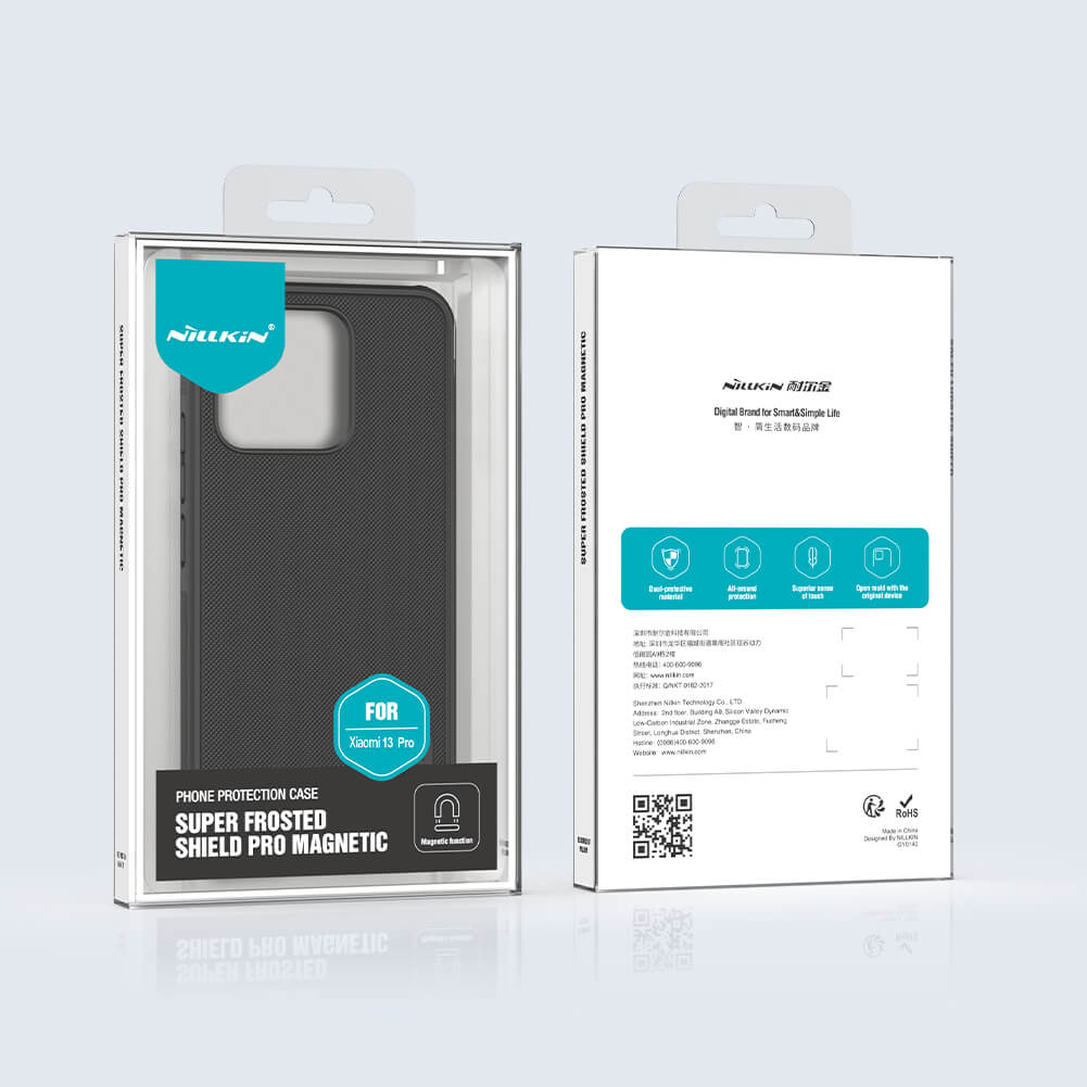 Чехол-крышка NILLKIN для Xiaomi 13 Pro (серия Frosted shield Pro Magnetic case)